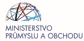 logo Ministerstvo průmyslu a obchodu